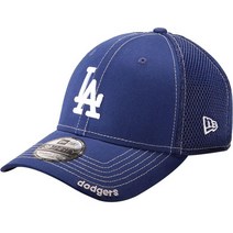 Los Angeles Dodgers 블루 39THIRTY 네오 스트레치 핏 모자