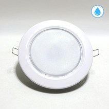 고출력 6인치 30W LED 방습 다운라이트 국산 KS 방수 매입등 대도, 주광색