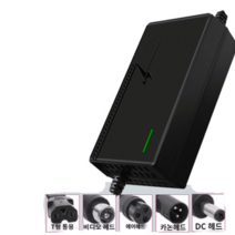 전동킥보드 리튬이온배터리 급속 충전기 60V 2a 3a 5a 8a 10a 71.4v 전동차 충전기, 60V3A 캐넌헤드 출력 71.4V