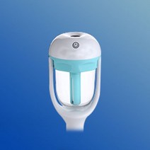 무중력가습기 물방울 물멍 캠핑 초음파 가습기 USB 공기 안티 중력 공중 부양 청정기 미스트 메이커 안개 향수 LED 야간 조명, 03 파란