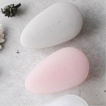 등드름 얼굴피부 실리콘 목욕브러쉬 폼클렌징 세안도구 케어 화장품초보자 화초탈출, 1개, 화이트