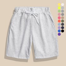 모니즈 S~5XL 남녀 공용 빅사이즈 특양면 밴딩 5부 반바지 쇼츠 트레이닝 WTRS001