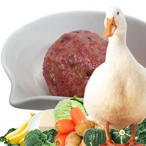펫바프 펫푸드 강아지생식 바프식 오리 88% 야채퓨레 7종 12% 혼합제품 1kg*20 수제 자연식 오리생식 화식