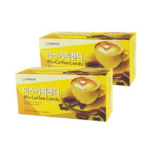 믹스커피 캔디 20개입 X 2통, 75g, 2개