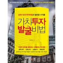 가치투자 발굴비법:상위1%의투자비법과놀라운수익률 | 기업의장부를해독하고감별하는투자법!, 청출판, 모닝퍼슨