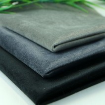 [동대문원단]K-벨벳 부드러운 광택 의류용 테이블커버 촬영용 배경천, 차콜