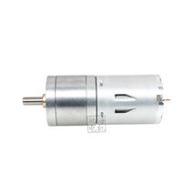 트렉전기자전거키트 전동 하이브리드 Chihai 25GA370 dc 기어 모터 6V 12V 24V 지능형 추적 모델 자동차, 15 24V 27rpm, 04 Motor and  hexagonal
