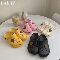 HIILIFE 슬리퍼 3cm 샌들 하이힐 통기성 미끄럼 방지
