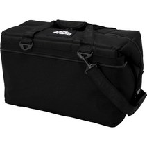 AO Coolers 오리지널 소프트 쿨러 고밀도 절연 기능 블랙 24캔, 12-Can, Black