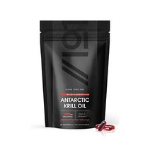 남극 크릴오일 1000mg 포획 고오메가3s EPA DHA 아스타크산틴 인 2개월 공급 가능 60소프트겔