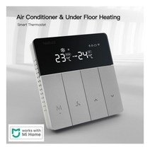 전기장판온도조절기MIJIA 스마트 와이파이 온도 조절기 물 전기 바닥 가스 보일러 난방 제어 MI Home APP, CN, 07 Smart Thermostat
