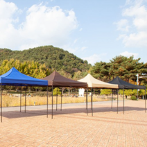 캐노피 천막텐트 골조지붕세트 접이식, DZ천막3X6 크림