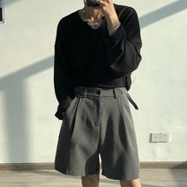 남자 힙합 스트릿 빈티지 반바지 여름 포켓 하라주쿠 팬츠