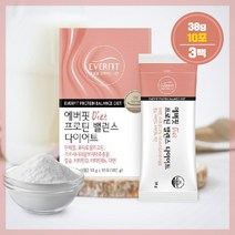 5종 동식물성단백질 퀄리고트인증 산양유단백분말 스틱 WPC HCA MPI 완두단백분말 분리대두단백 프락토올리고당 건강기능식품 칼슘 비타민 아연, 3팩