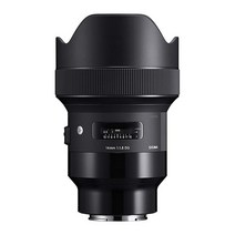 시그마 Art 카메라 단렌즈 14mm 소니 E마운트용, F1.8 DG HSM