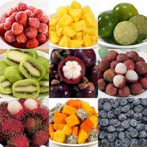 마켓피아 냉동 열대 과일 모음, 8번, 1kg(냉동리치)