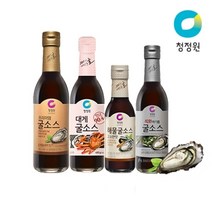 청정원 굴소스4종 골라담기 (직화파기름/대게/해물/프리미엄), 직화파기름 굴소스 465g x 2개