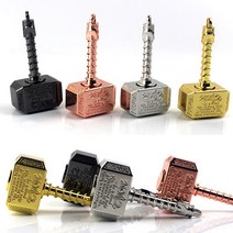 토르 망치 피젯스피너 메탈 피젯 토이 회전 헤머 토르 묠니르 키덜트 자이로스코프 장난감, 망치-블랙