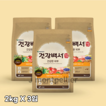 건강백서 전연령 생선 건강한 피부 애견사료, 0   healthy skin(건강한 피부), 6kg, 12개