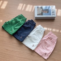 기획 자수 반바지 얇은 면 코디 좋은 색감 착용감 편안한 시원한 루즈핏 등원룩 어린이집 로이 키즈 아동 남아 여아 형제 자매 남매 데일리 3 4 5 6 7 8 세