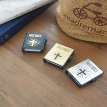 성경책 미니어처 (3color), 블랙