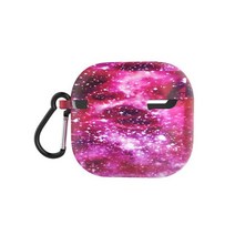 Anti-fall 실리콘 이어폰 커버 Airpods 프로 4 세대 Shockproof 스크래치 방지 케이스에 대 한 보호 쉘 커, 06 Starry sky