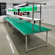 정전기 방지 작업대 산업용 테이블 조립라인, 조명있음 1.2x0.6x1.6M