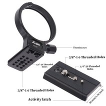 카메라 dslr 삼각대 부품 용품 FOTGA-1/4 "퀵 릴리스 플레이트 삼각대 칼라 마운트 링 시그마 APO 70-200mm F2.8 II EX DG 77mm 카메라, 03 Set