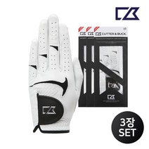 커터앤벅 공용 양피 골프장갑 3장 1세트 - CBU3AGV311