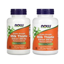 나우푸드 밀크씨슬 실리마린 300mg 150mg, 실리마린 더블 스트렝스 300mg 50캡슐