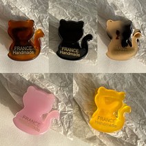 다이뽀 쁘띠 핸드메이드 프랑스핀 헤어집게핀 5종 세트