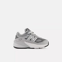 뉴발란스키즈 990v6 그레이 스웨이드 프리미엄 유아 미드솔 쿠셔닝 운동화