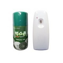 벅스존280ml+일반분사기+건전지 세트 파리 모기
