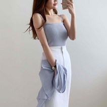 oshu / 가을 여행룩 나들이 파스텔톤 골지 니트 끈나시