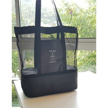 보냉가방 메쉬백 수영가방 네트백 장바구니, 1개