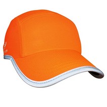 Headsweats 여성용 퍼포먼스 반사 레이스 모자 야구 러닝 및 야외 라이프 스타일 101418, Orange Reflective