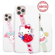 헬로키티 해피 핸드폰 스트랩 폰루프 핑거스트랩 우체국 정품 마이멜로디 쿠로미 리틀트윈스타 시나모롤 포차코 폼폼푸린, POCHACO
