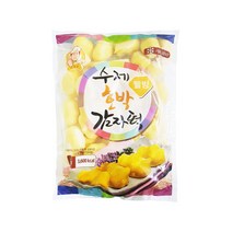 미미선식품 명가 수제 감자떡 3종 골라담기, 03. 수제 호박 감자떡 2kg