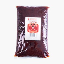 프리미엄 통팥앙금 (1KG) - 앙버터 단팥빵 빙수 재료, 1팩, 1kg