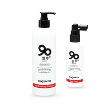 피토페시아 90일후 헤어부스팅 샴푸 500ml+토닉 100ml, 단품