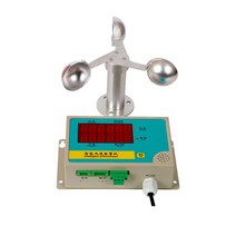 풍속계 해양 크레인 타워 현장 풍향계 풍량계, 중급 호스트 + 플라스틱 바람 컵