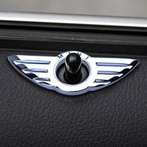 1Plus1 MINICooper 미니 쿠퍼 도어핀 엠블럼 플레이트, 단품