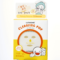 루치온 클렌징팝 (지성피부) 휴대용 위생 폼클렌저, 10매, 0.3g