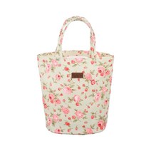 에버리빙 불투명 매쉬 목욕가방, 1개, 플라워그린