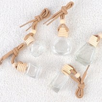 차량용 미니 디퓨저 공병 유리병 선물용 디퓨져 용기, 제품선택, 원형 10ml
