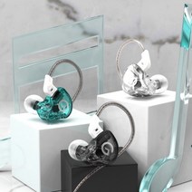 다이나믹 고급형 이어폰 유선 이어폰 GK-G1 그린 (마이크X), GKG1그린(마이크X)
