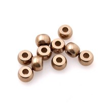 Diy 전기 팬 모터 부싱 10pcs 구형 오일 베어링 내경 4X11X7mm, 한개옵션0