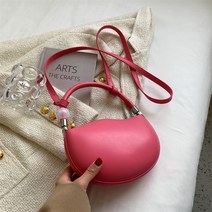물결 웨이브 링 가방 데일리 여성 디자이너 유니크 토트백 숄더