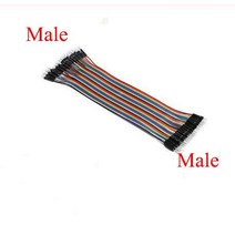40PIN 듀폰 라인 10cm 케이블 남성 여성 점퍼 와이어 PCB DIY 키트, Male to Male_20cm_20Pin