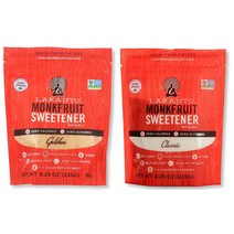 Lakanto Monkfruit Sweetener Classic & Golden 라칸토 몽크프루트 스위트너 클래식 앤 골든 각 235g, 1개